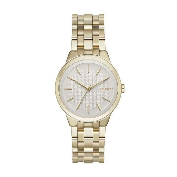 DKNY Women's  'Park Slope' Gold-Tone Stainless Steel Watch | Bed Bath & Beyond