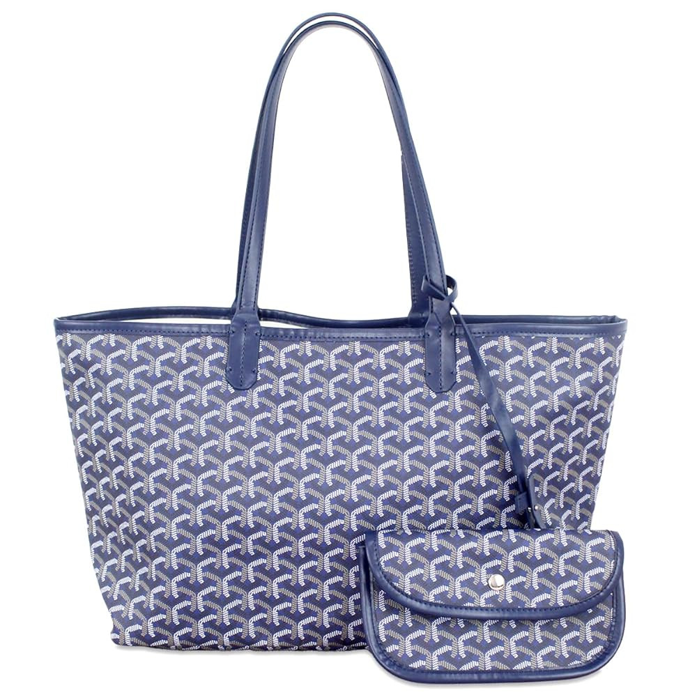 Women's Fashion Tote Bag & Wallet Set - Durable Vegan Leather Designer Handbag, Scratch-Resistant... | Amazon (US)