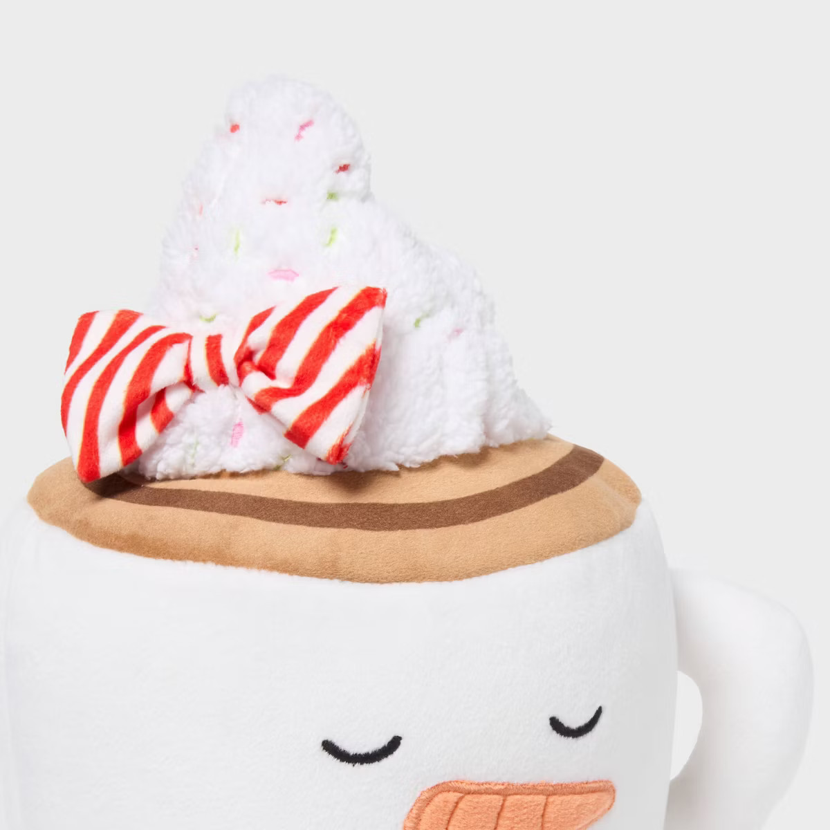 Hot Cocoa Kids' Holiday Mini Weighted Stuffed Plush Throw Pillow Ivory - Pillowfort™ | Target