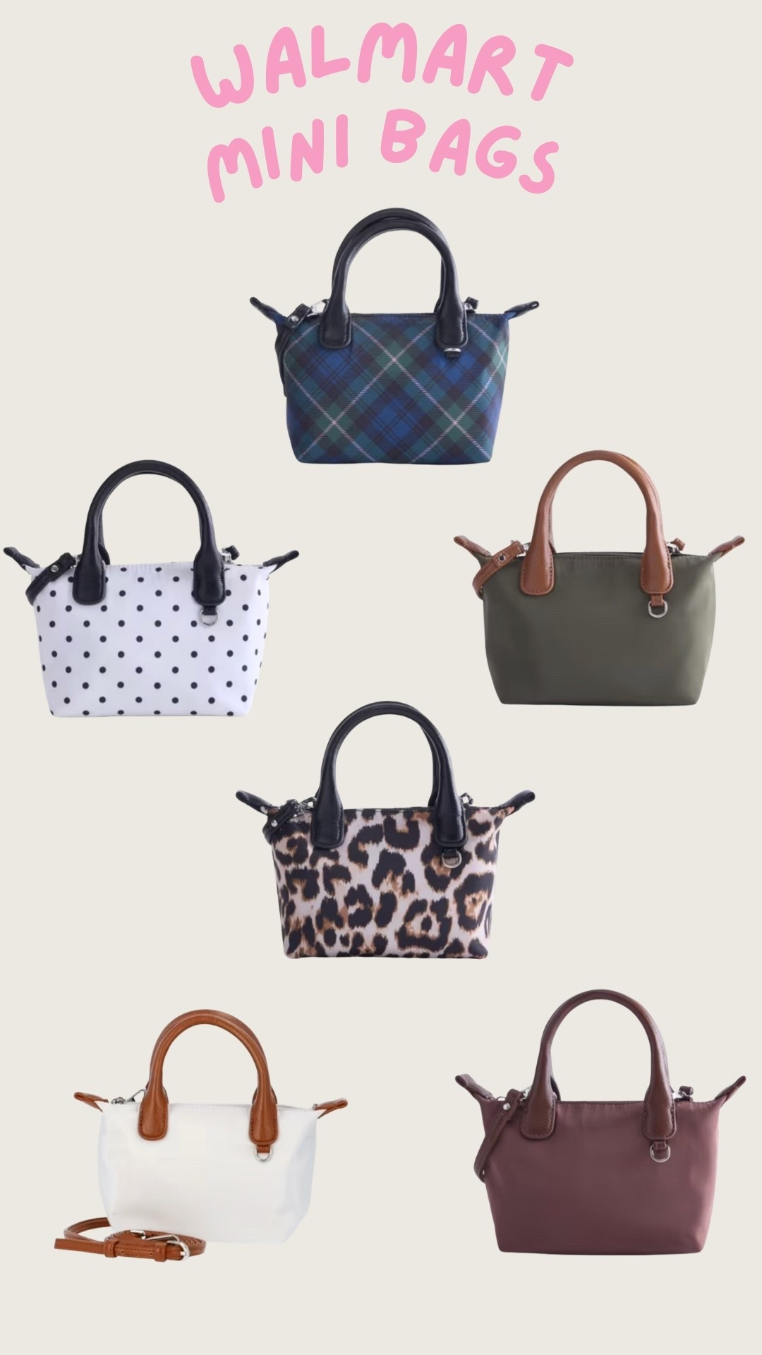 Walmart mini bags I am loving!

#LTKootd #LTKSeasonal #LTKgrwm