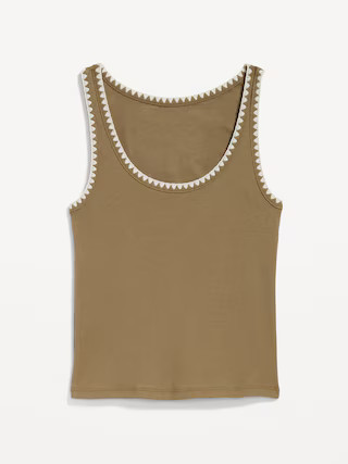 Embroidered Tank Top | Old Navy (US)