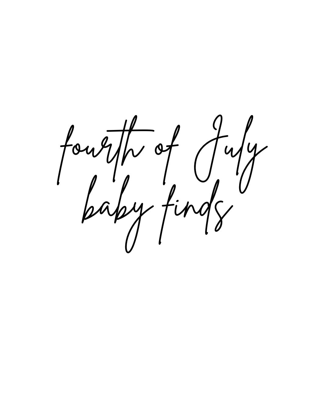 Cutie 4th of July finds 🇺🇸🌭🤍

#LTKootd #LTKKids #LTKBaby