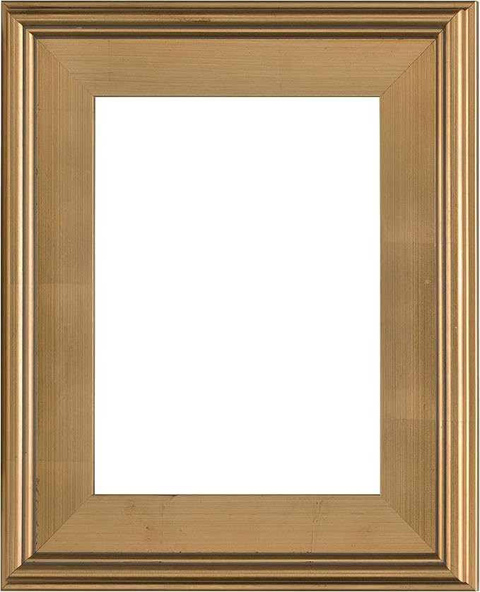 Creative Mark Plein Air Wooden Picture Frame - 9X12 Gold - Professional Single Frame for Art Pane... | Amazon (US)