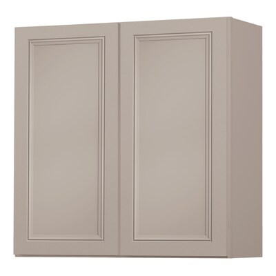 Diamond NOW Wintucket 30-in W x 30-in H x 12-in D Cloud Gray Door Wall Fully Assembled Stock Cabi... | Lowe's