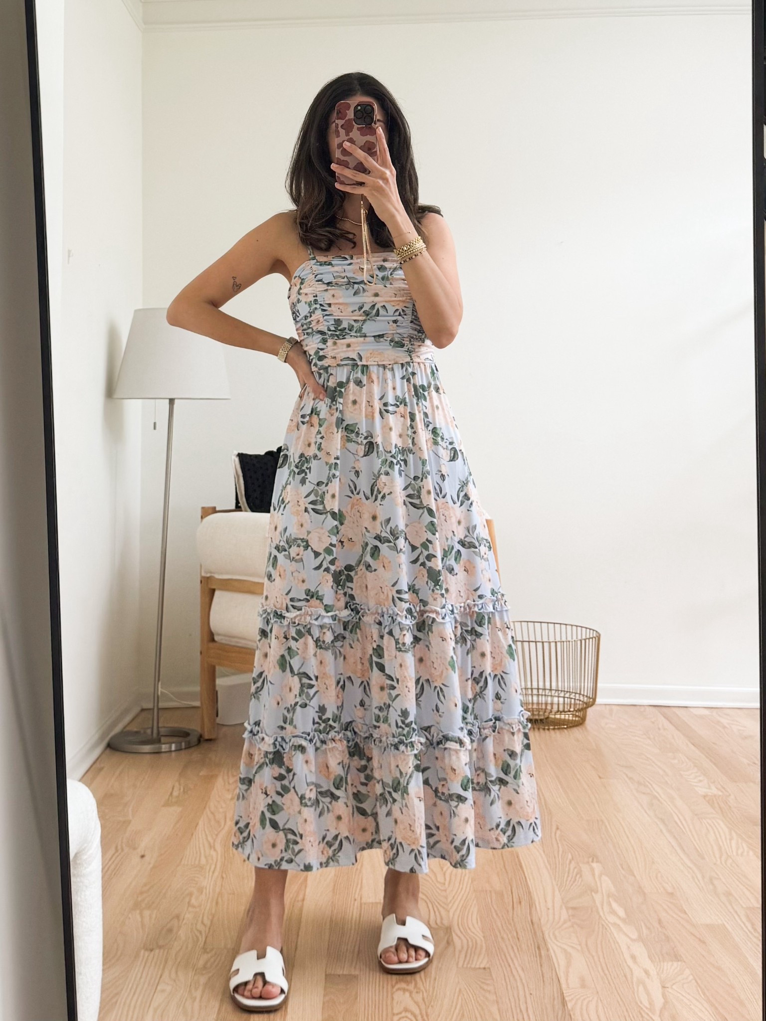 Summer Floral Maxi Dress from amazon - wearing a size Small
25% off with code K45GB8L8

#LTKFindsUnder50 #LTKSummerEdit #LTKStyleTip