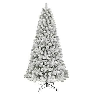 6ft. Unlit Flocked Virginia Pine Artificial Christmas Tree | Michaels Stores