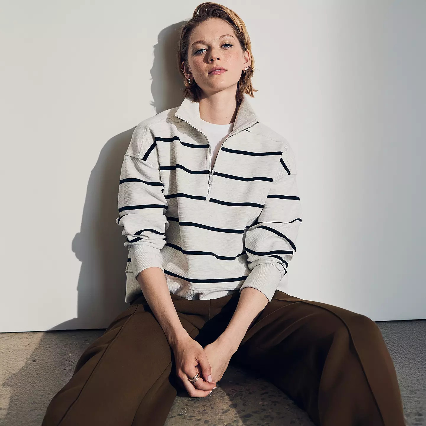 CALIA Women's Soft Scuba Mock Neck 1/4 Zip | DICK'S Sporting Goods