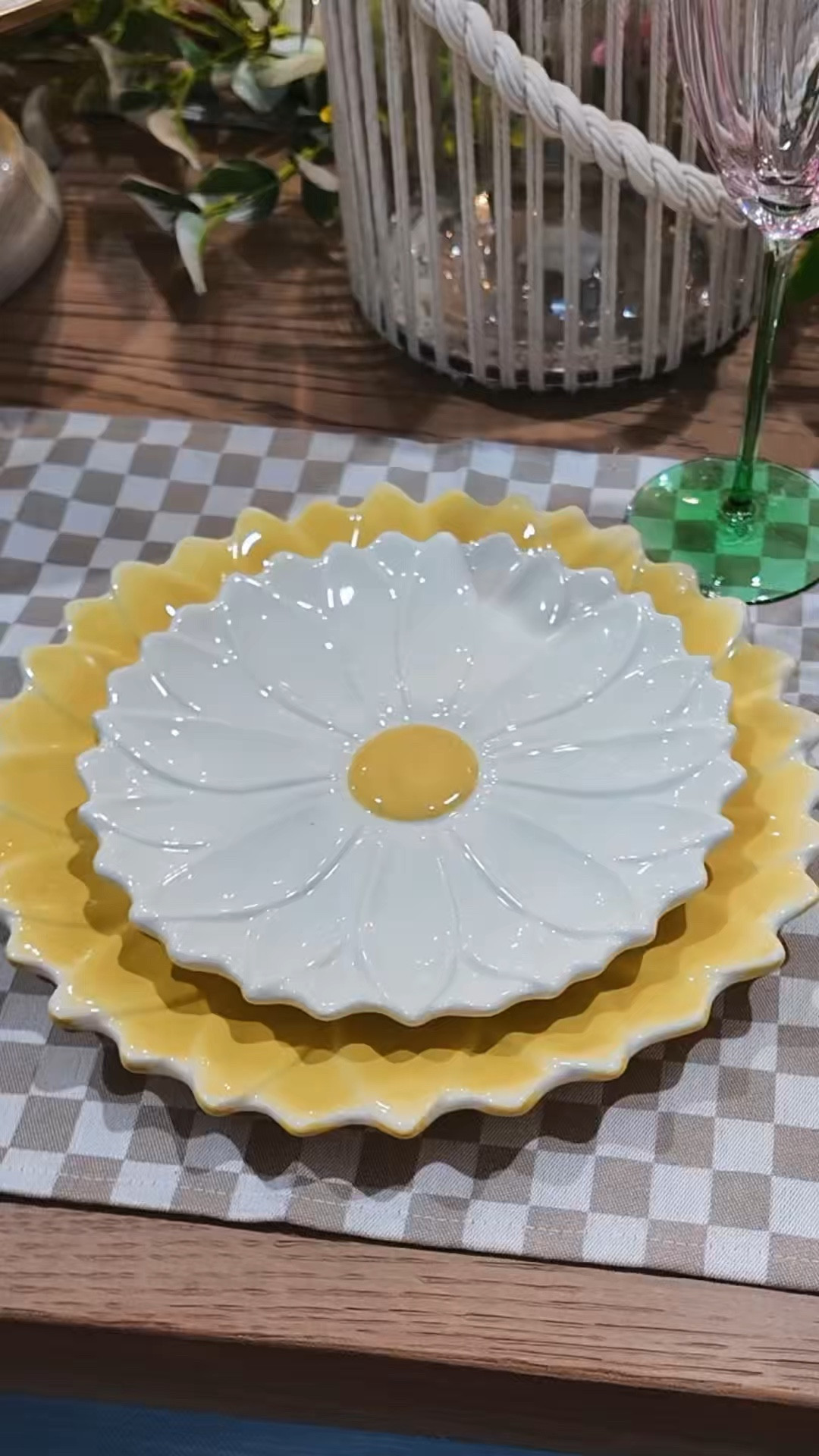 Floral dinnerware set colorful 🌸 Makes your table look fun and inviting instantly. @QVC 

#LTKMothersDay #LTKSaleAlert #LTKSeasonal