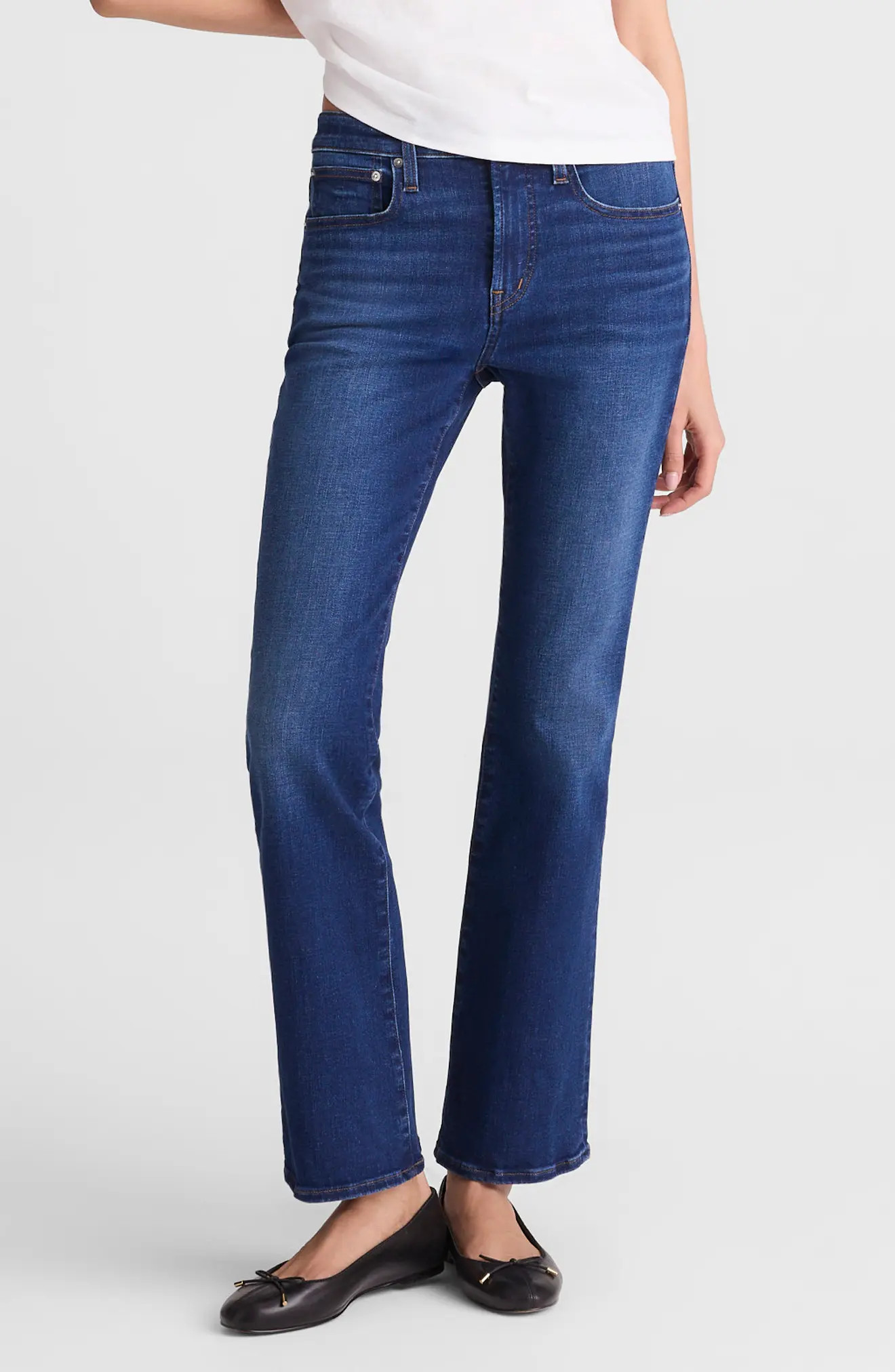 Madewell The Stretch Flare Crop Jeans (Women) | Nordstrom | Nordstrom