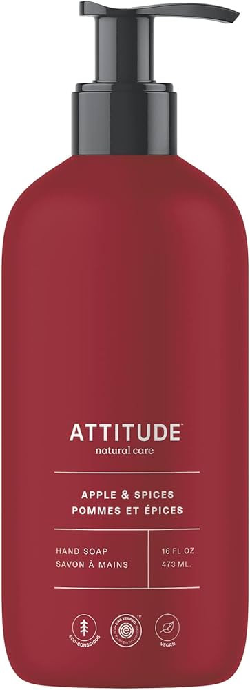 ATTITUDE Liquid Hand Soap, EWG Verified, Plant and Mineral-Based, Vegan Personal Care Products, A... | Amazon (US)