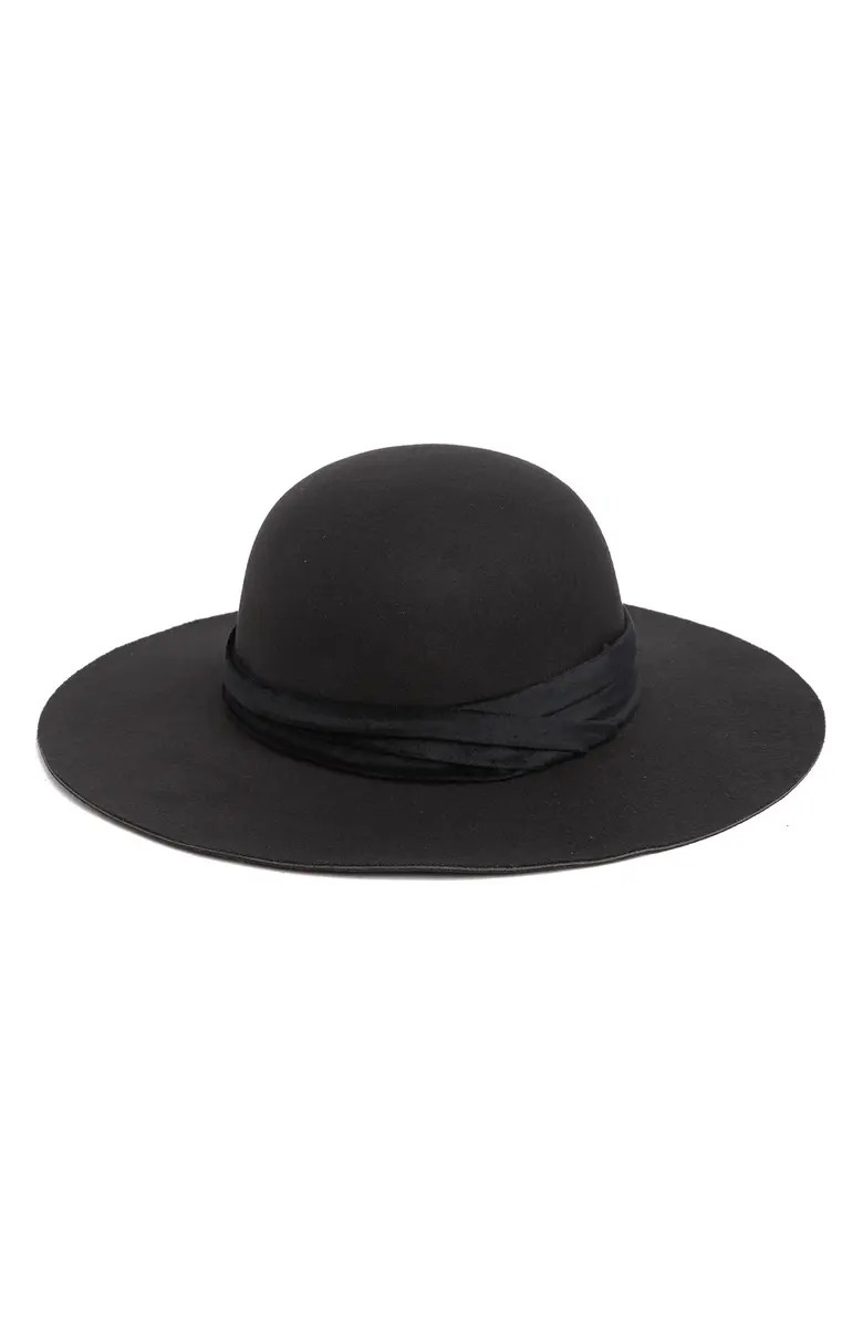 NORDSTROM RACK Velvet Trim Floppy Hat | Nordstromrack | Nordstrom Rack