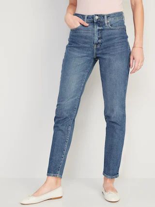 High-Waisted OG Straight Ankle Jeans for Women | Old Navy (US)