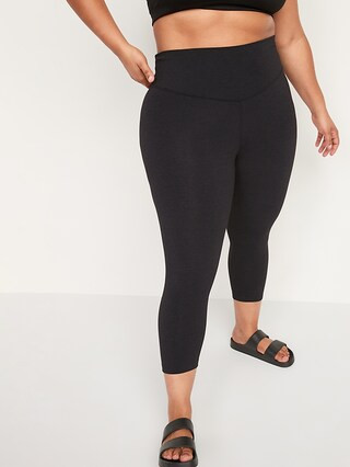 Extra High-Waisted PowerChill Hidden-Pocket Cropped Leggings for Women | Old Navy (US)