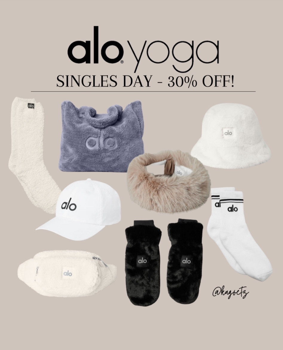 ALO YOGA: SINGLES DAY
30% OFF SITEWIDE

#alo #aloyoga #loungewear #workout  #LTKGiftGuide #LTKSeasonal
#LTKHoliday #LTKfitness 
#LTKHolidaySale

#LTKsalealert #LTKCyberWeek #LTKGiftGuide