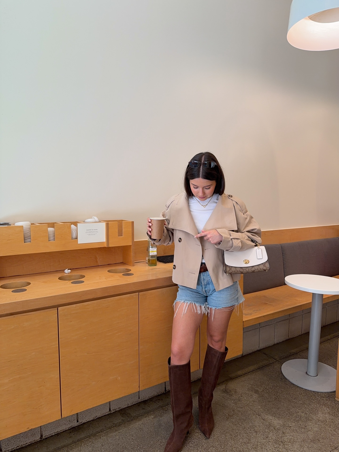 loving a cropped trench right now! mine is from ASOS, but linking similar styles too!

#LTKStyleTip