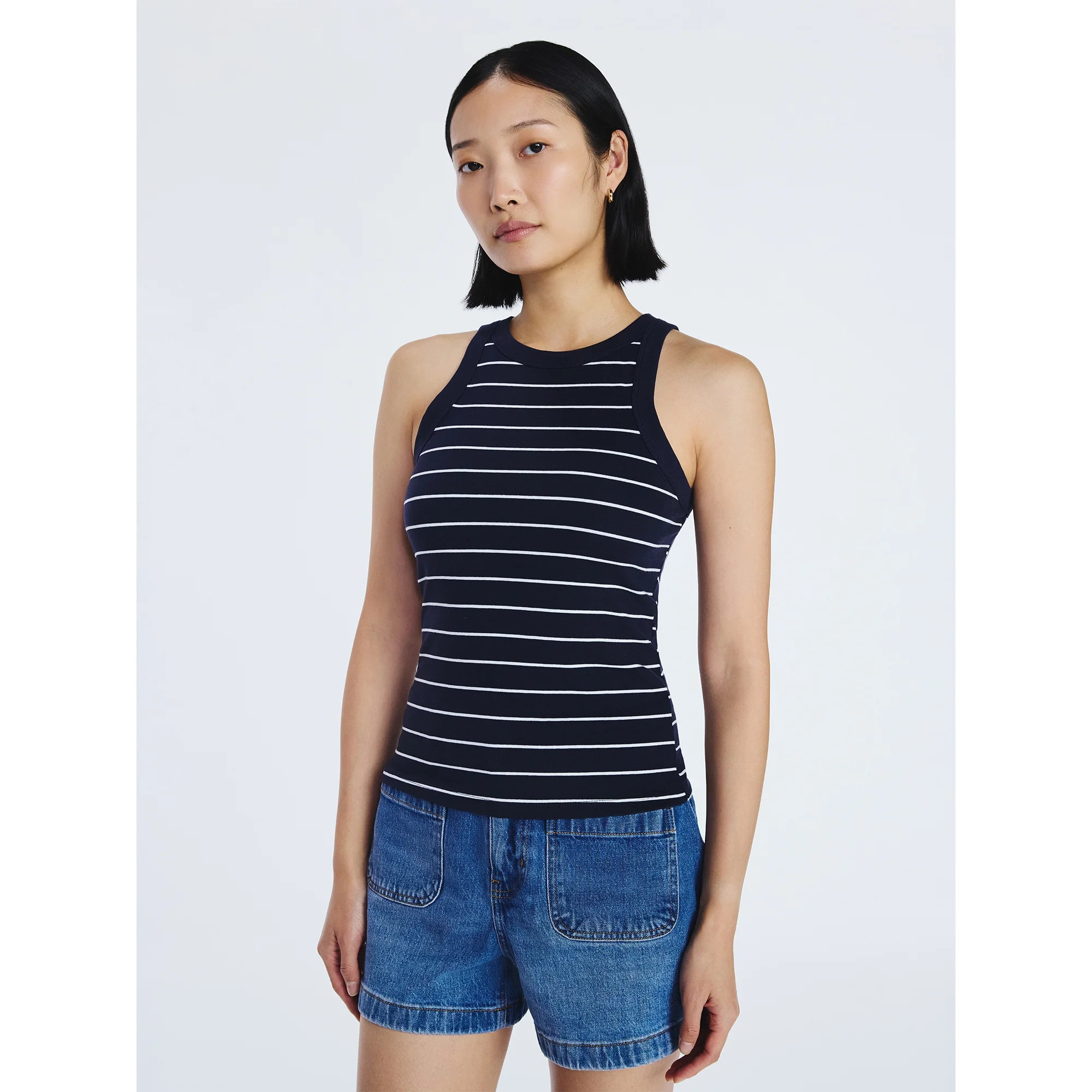 Free Assembly Women's Cutaway Tank Top, Sizes XS-XXL | Walmart (US)