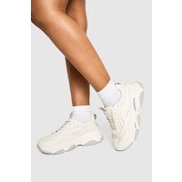 Womens Chunky Sports Trainers - Pink - 5, Pink | Boohoo.com (UK & IE)