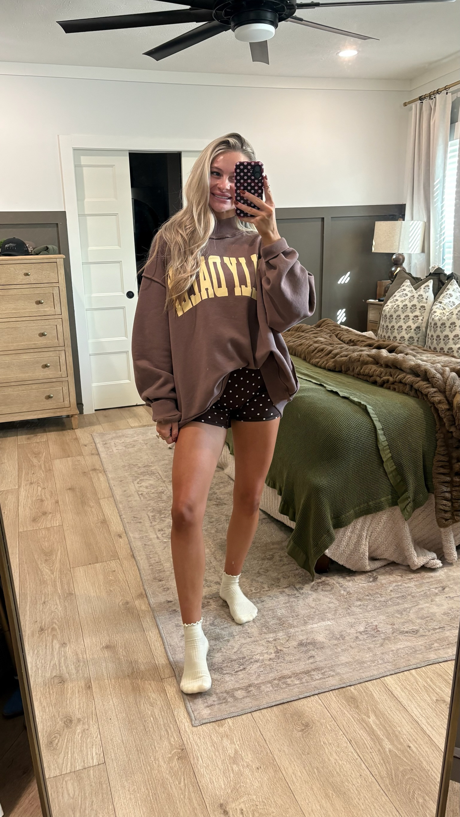 Today's OOTD! This sweatshirt comes in a blue option too! 

 #LTKootd #LTKActive