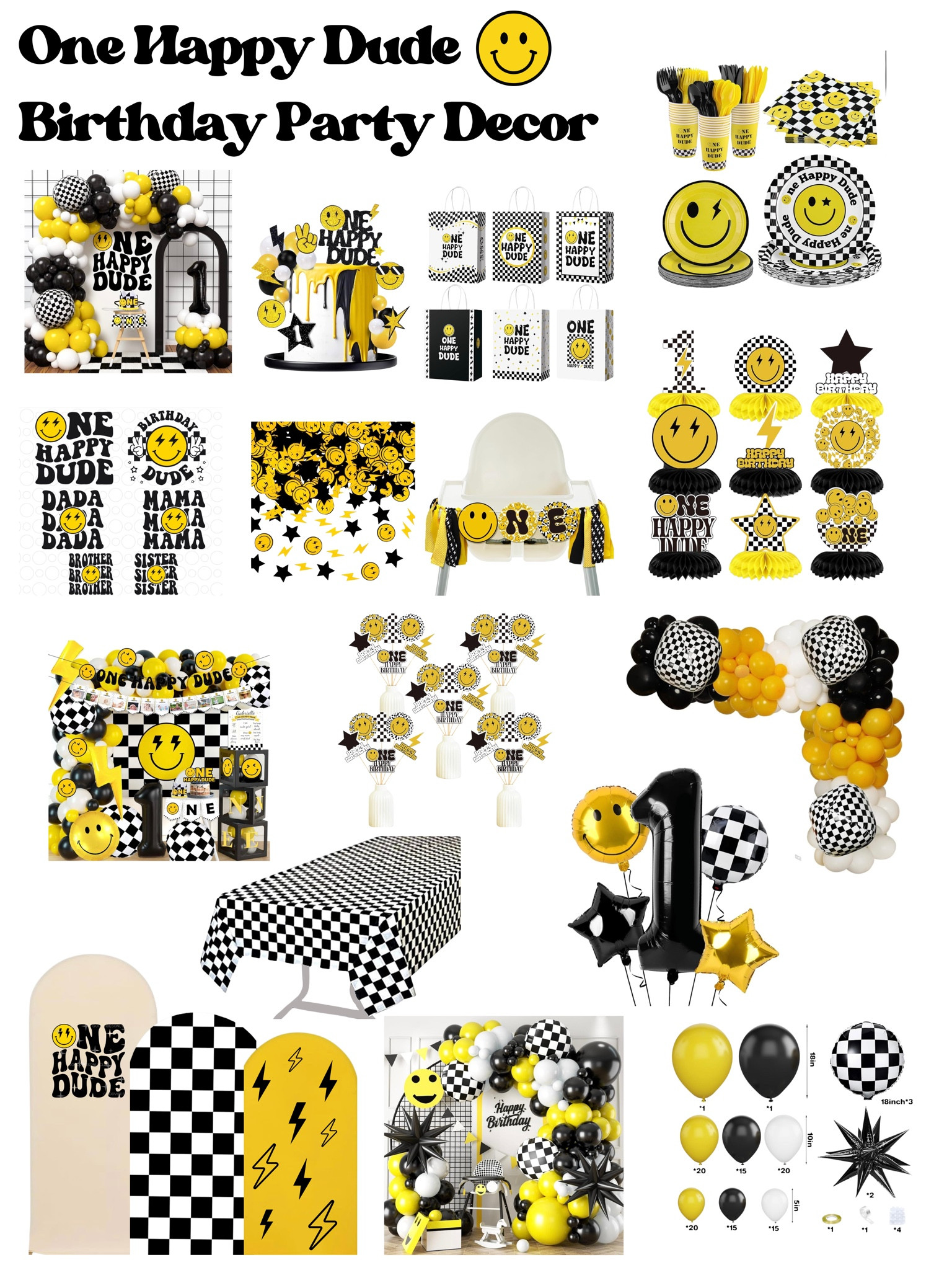 One Happy Dude Birthday Party Decor!! 

#LTKParties #LTKFindsUnder50 #LTKKids