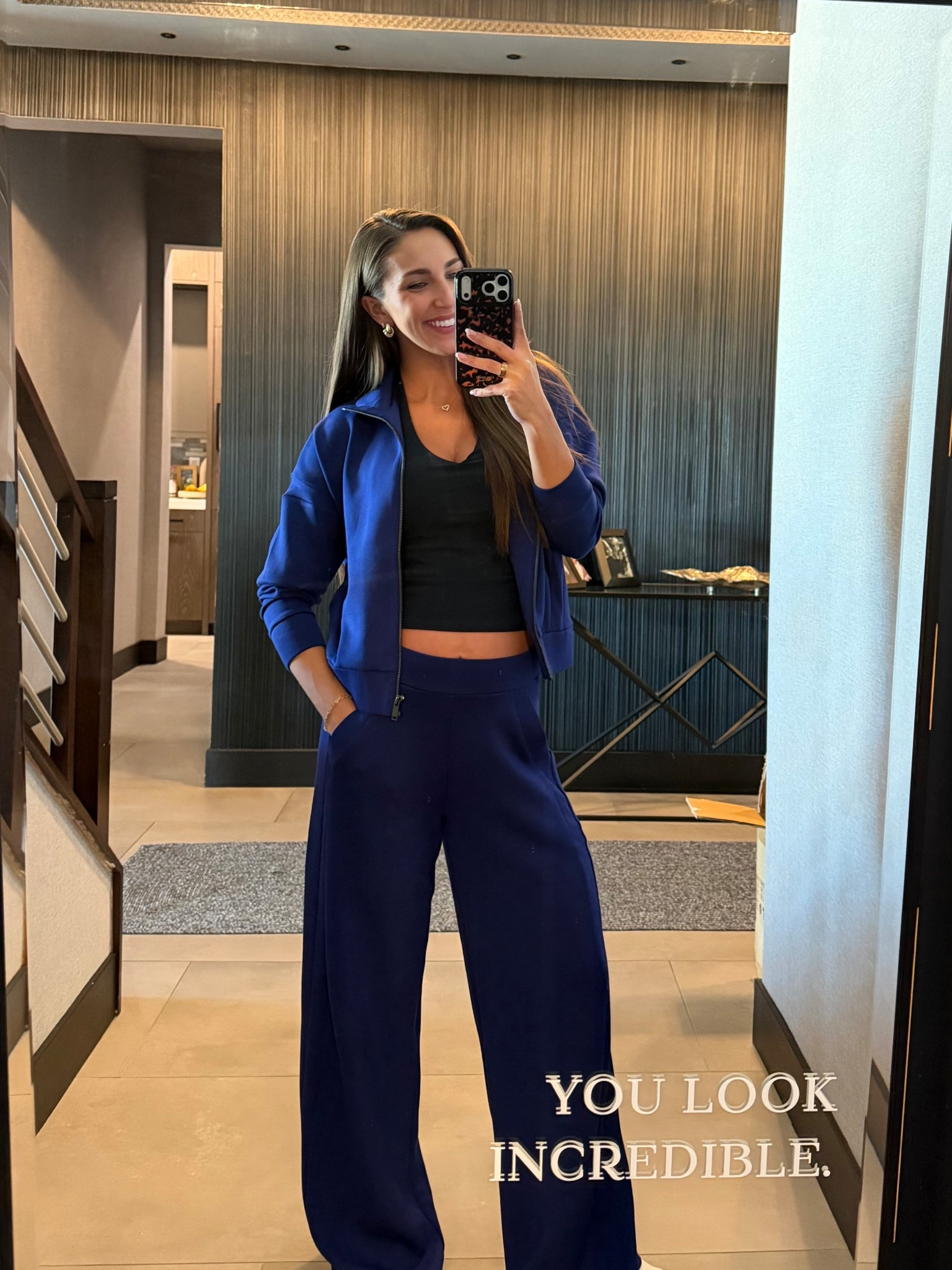 The coziest set ever from spanx! 😍 It literally feels like butter!!! The perfect travel sweat set! I sized up in the pants for my bump! 

#LTKootd #LTKActive #LTKTravel