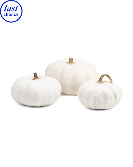 3pc Outdoor Safe Stacked Pumpkins Decor | Fall Decor | Marshalls | Marshalls