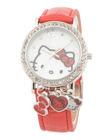 Women's Hello Kitty Leather Strap Watch | Mother's Day Gifts | Marshalls | Marshalls