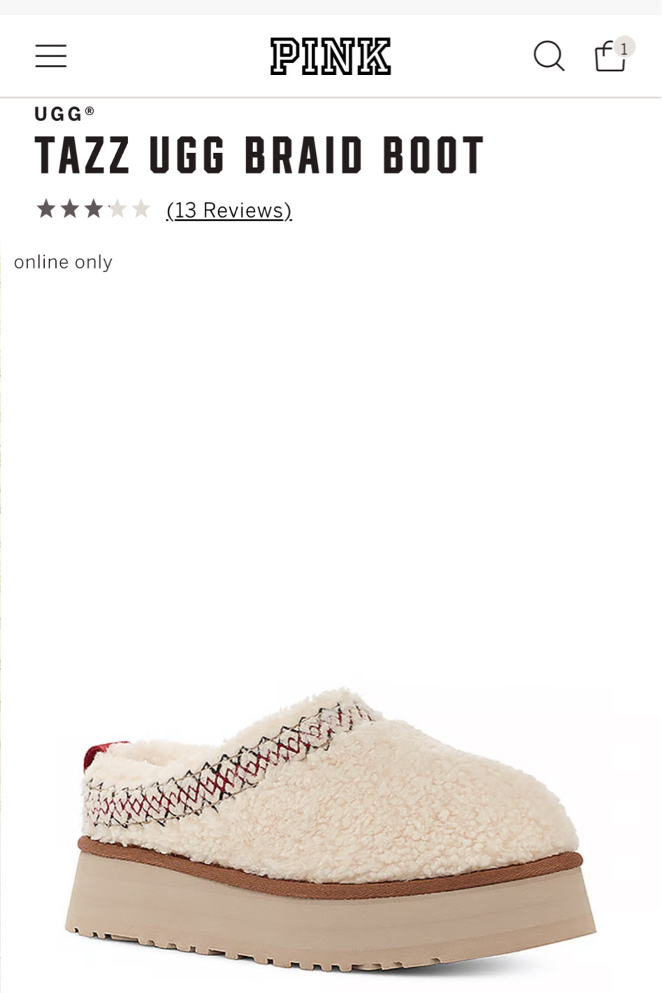 UGG Tazz Braid Restock on Victoria Secret 

#LTKGiftGuide #LTKCyberWeek #LTKHoliday