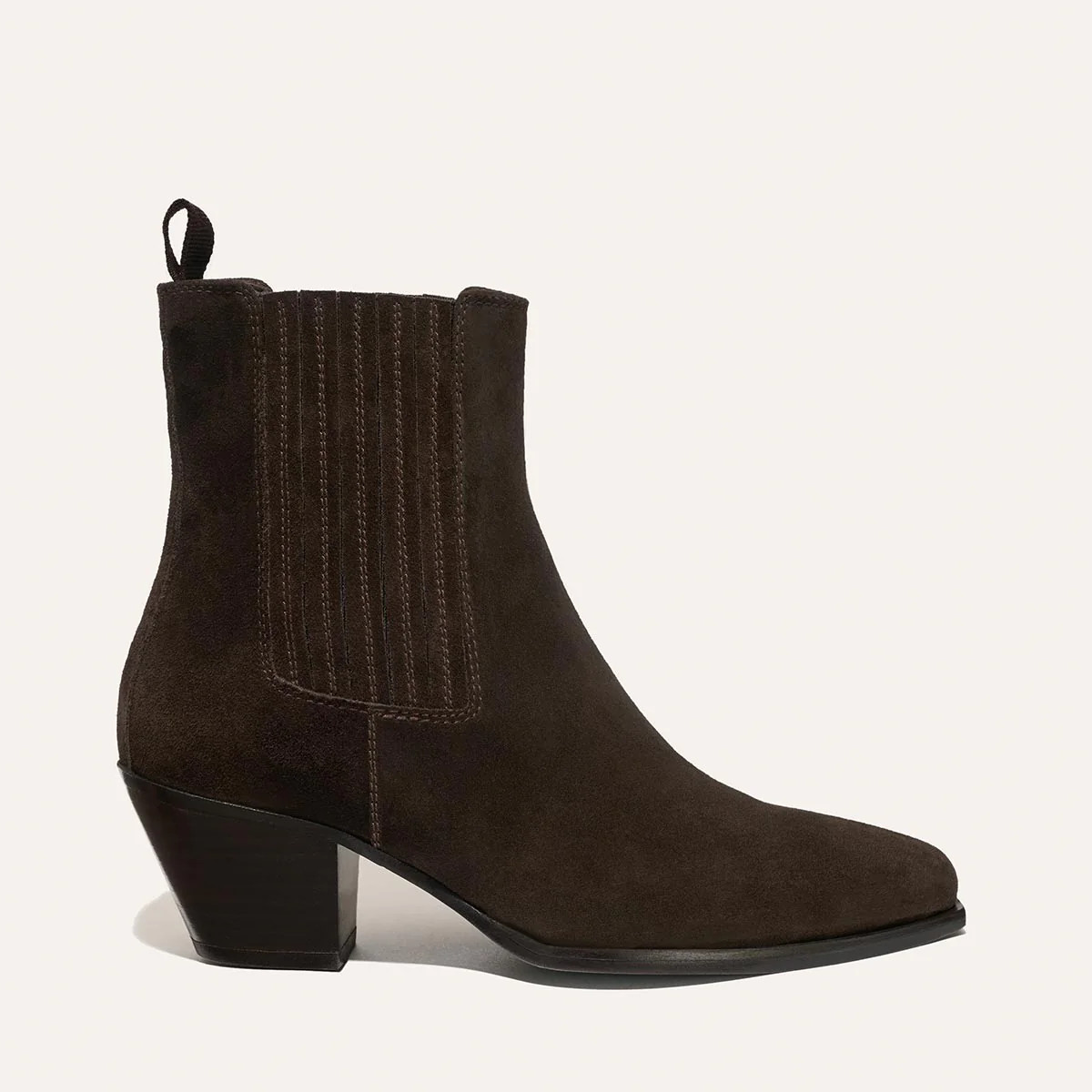 The Agnes Boot - Cocoa Suede | Margaux