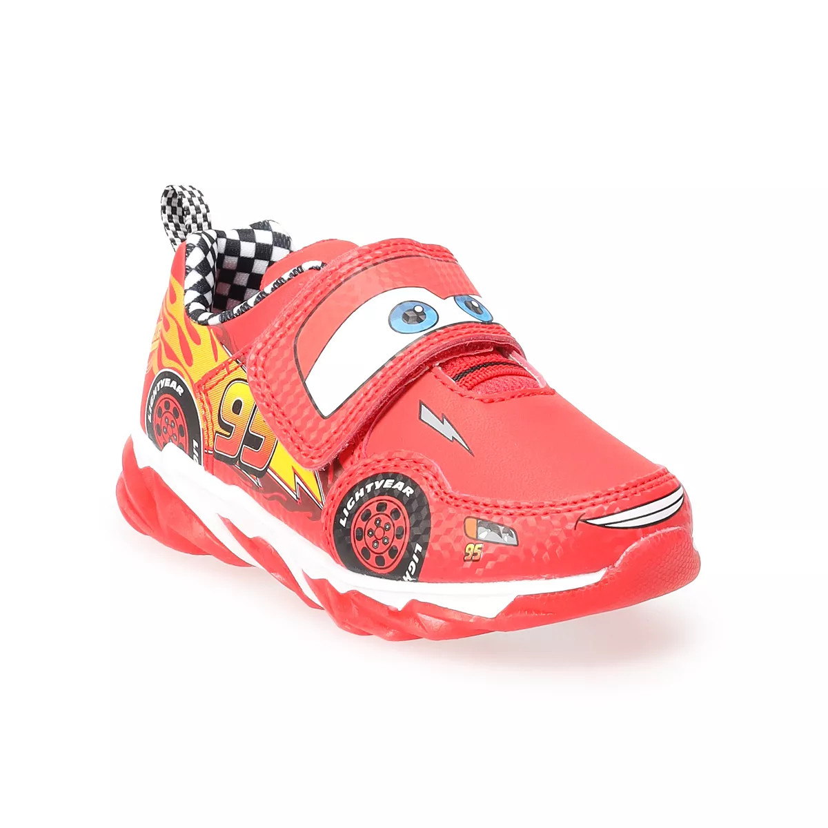 Disney / Pixar's Cars Lightning McQueen Lighted Athletic Boy/Toddler Sneakers | Kohl's