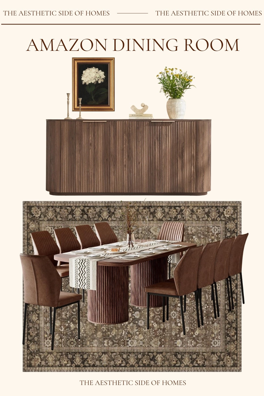 How to style a cozy brown living room with furniture from Amazon. I love that the table can extend sizes  

#LTKmomlife #LTKfoodie #LTKHome