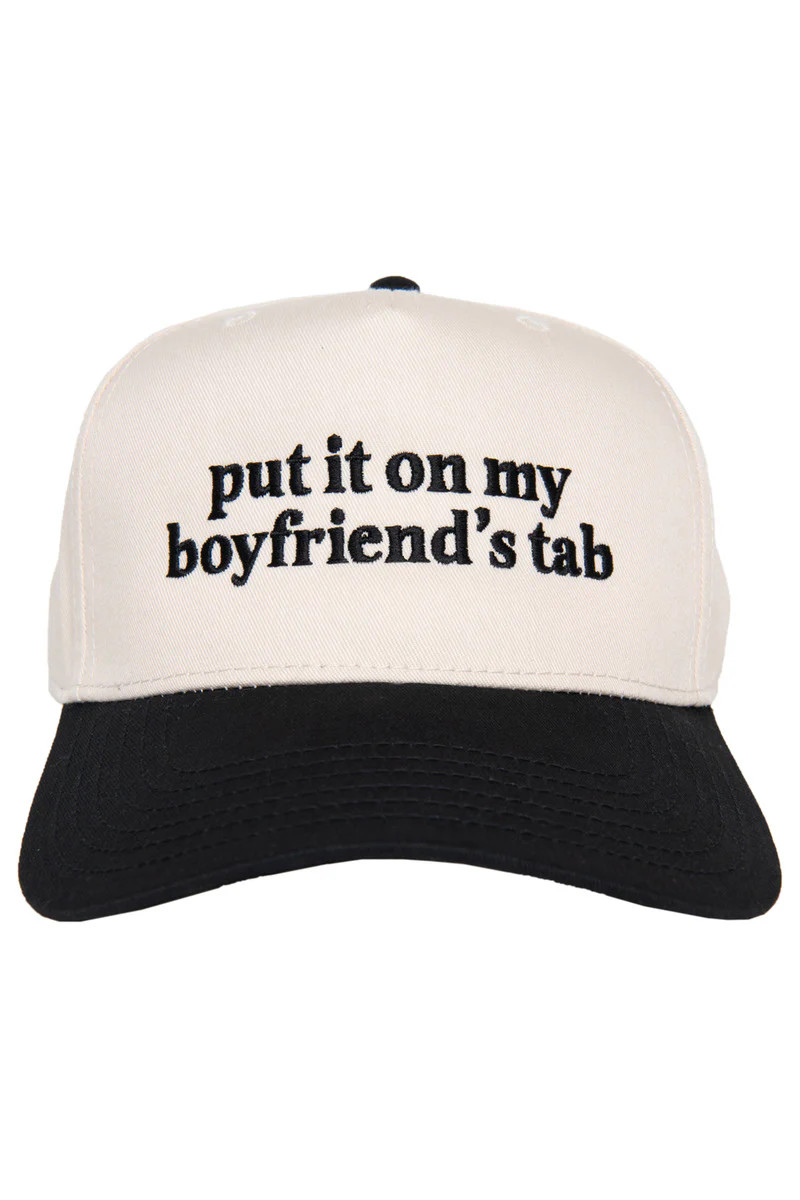 Put It On My Boyfriend's Tab Two-Toned Vintage Hat | Katydid.com