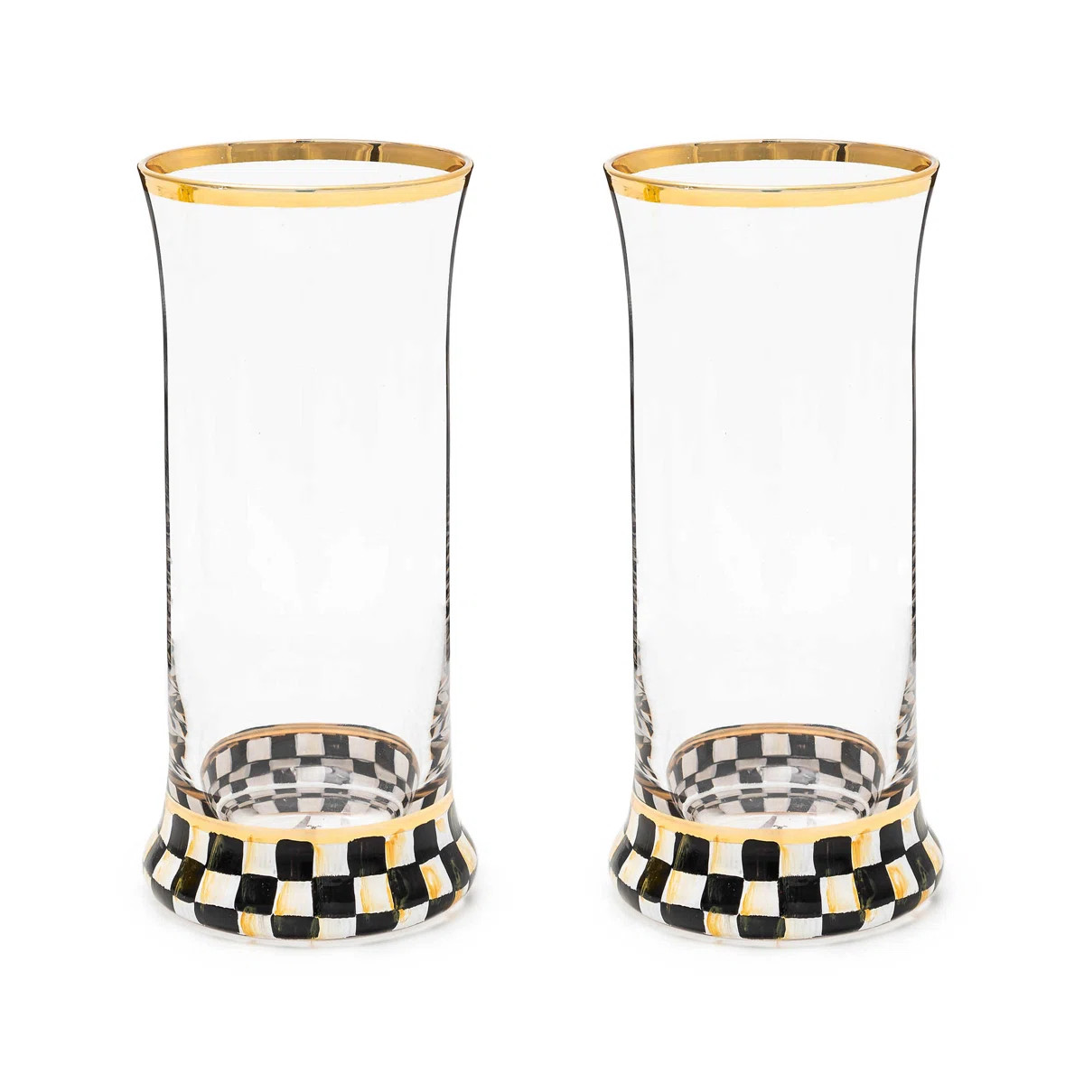 Courtly Check® Highball Glass (Set of 2) | Wayfair North America