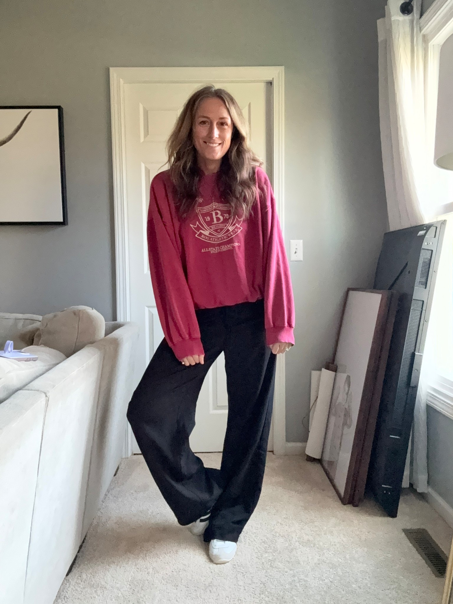 4/10/26 ✨ Pants are a medium long.

Everyday outfits. Easy outfits. Easy outfit ideas. Neutral basics. Spring outfits. Spring outfit idea. Casual outfits. Basic mom outfit. Casual outfit idea. Casual outfit. Everyday outfit. Mom outfit. Street style. Casual mom outfit. Amazon fashion. Sports mom outfits. Sports mom outfit idea.

#LTKgrwm #LTKootd #LTKOver40