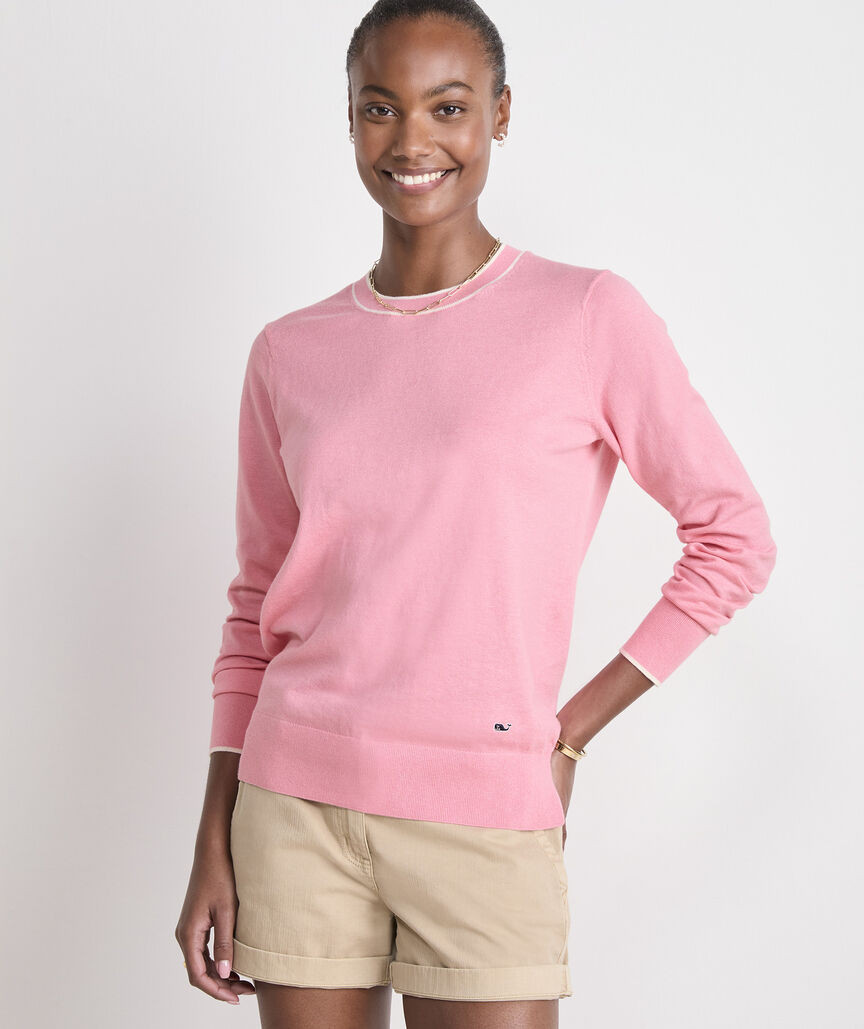 Cotton Cashmere Heritage Crewneck Sweater | vineyard vines
