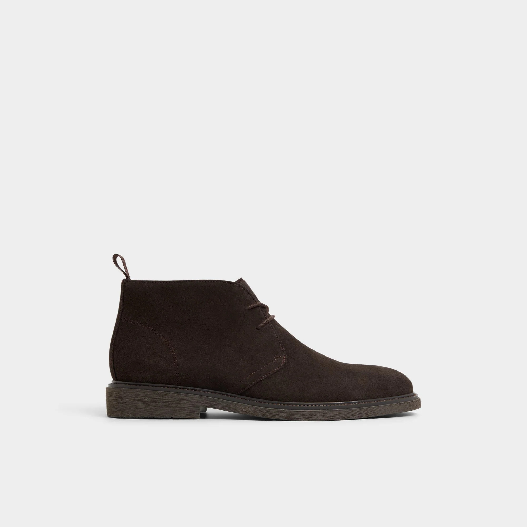 Jefrey Dark Brown Leather Suede Men's Chukka boots | Aldo Shoes (US)