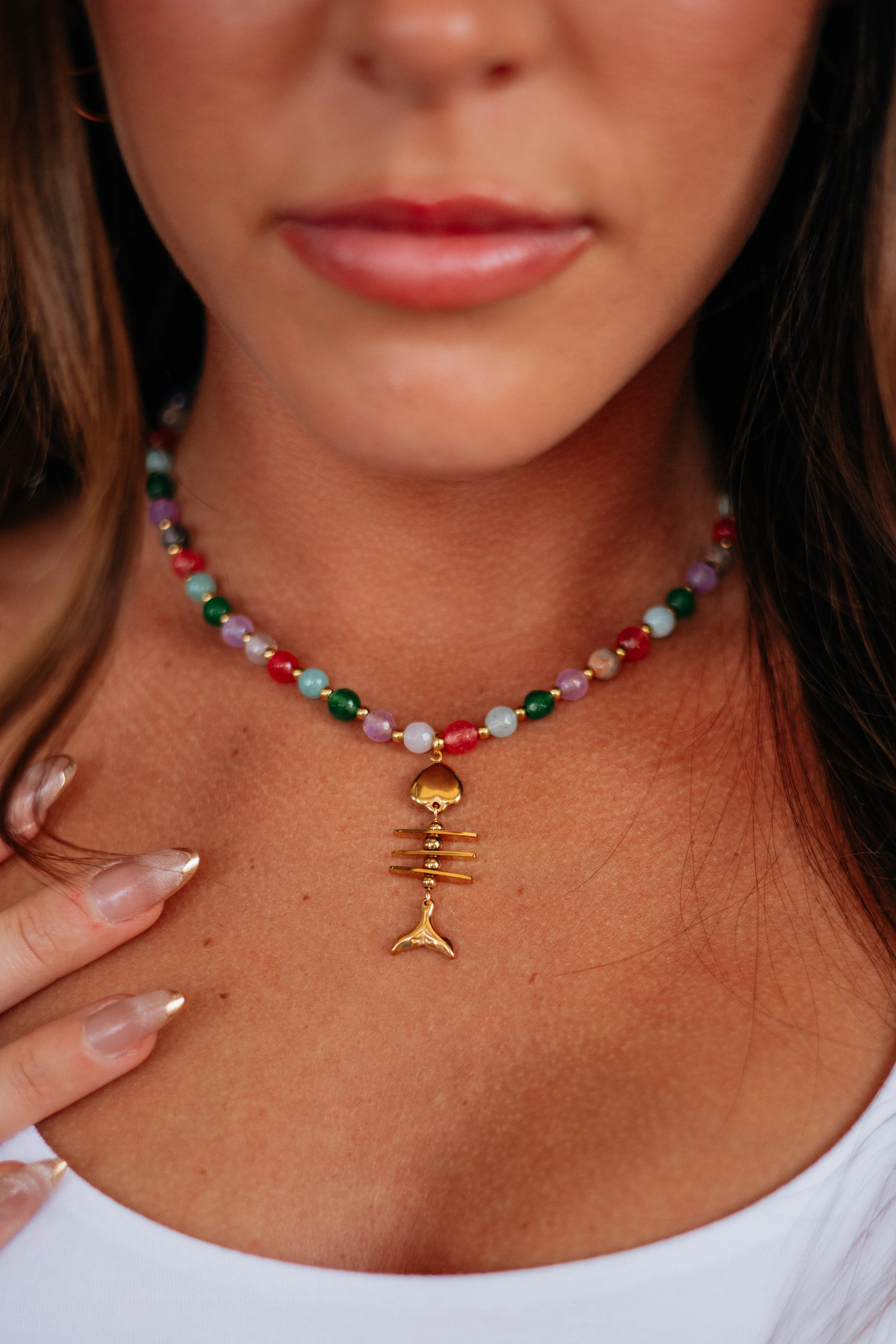 Hooked on You Necklace | Wild Oak Boutique