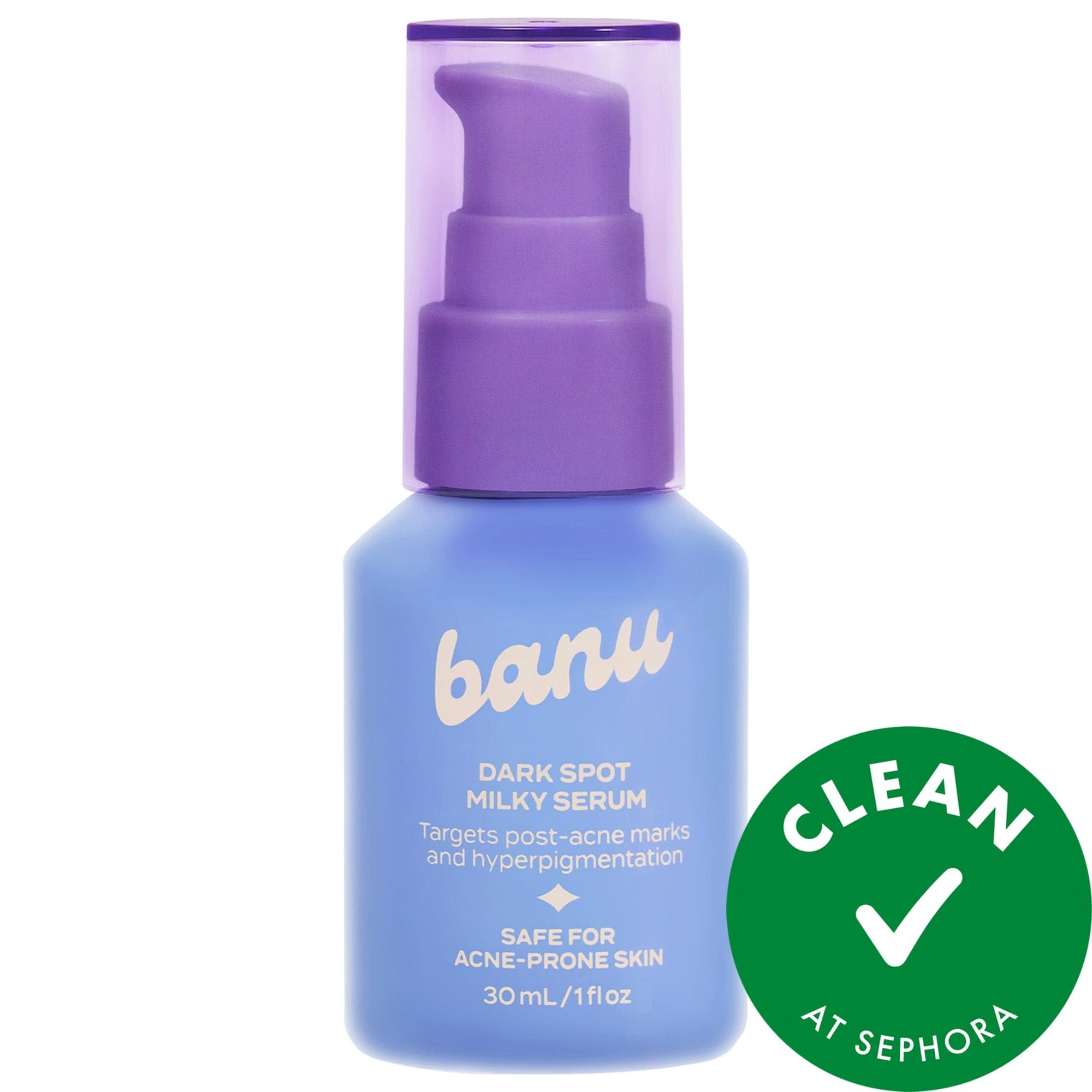 banu Dark Spot Milky Serum for Brightening, Post-Acne Marks, and Hyperpigmentation 1 oz/30 mL | Sephora (US)