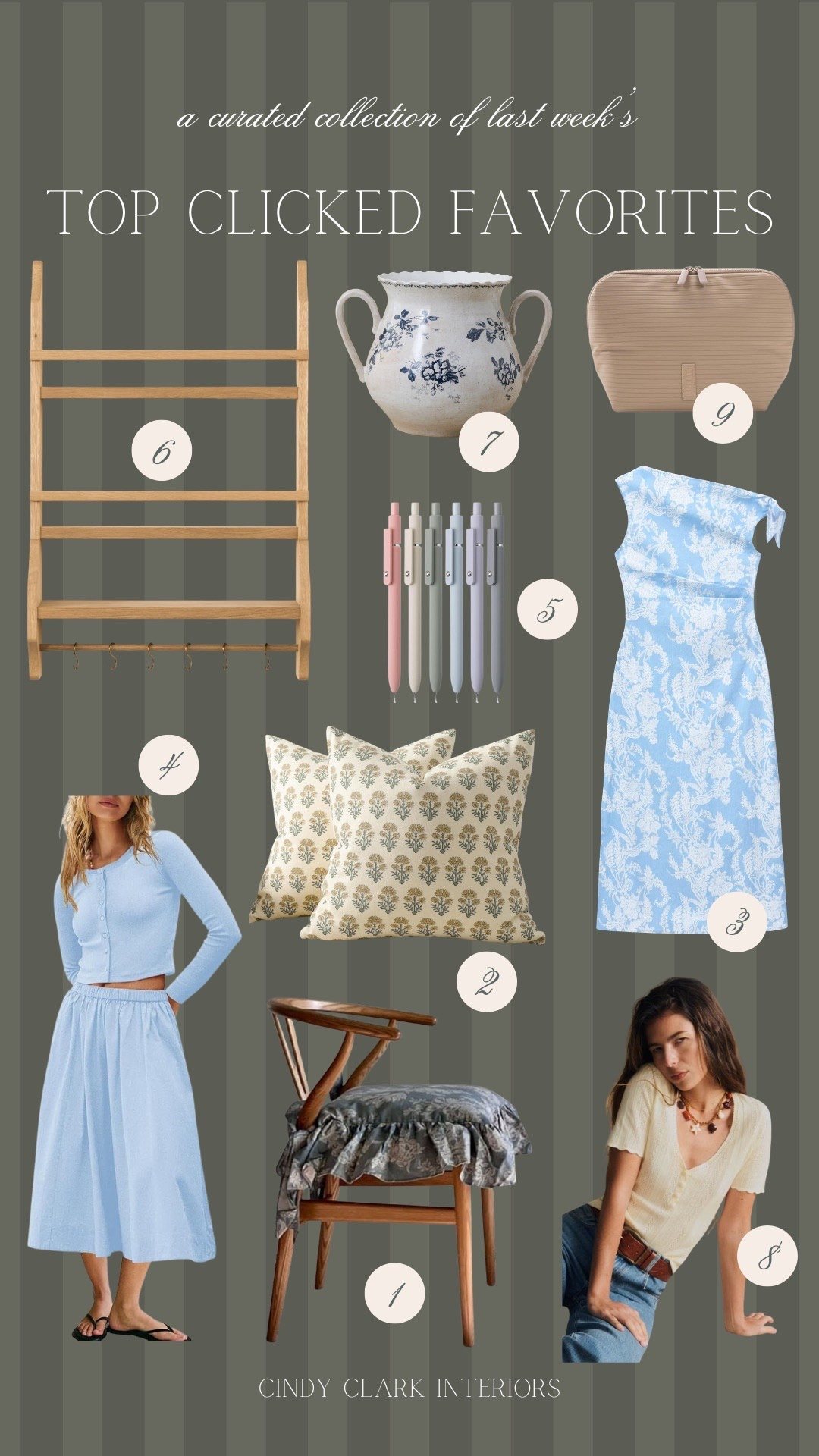 Last week’s top clicked favorites! The prettiest mix of fashion, heirloom and vintage inspired home finds, and functional lifestyle picks! 

#LTKHome