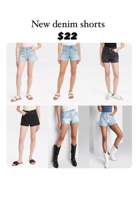 Target style 
Denim shorts

#LTKsalealert #LTKfindsunder50 #LTKover40