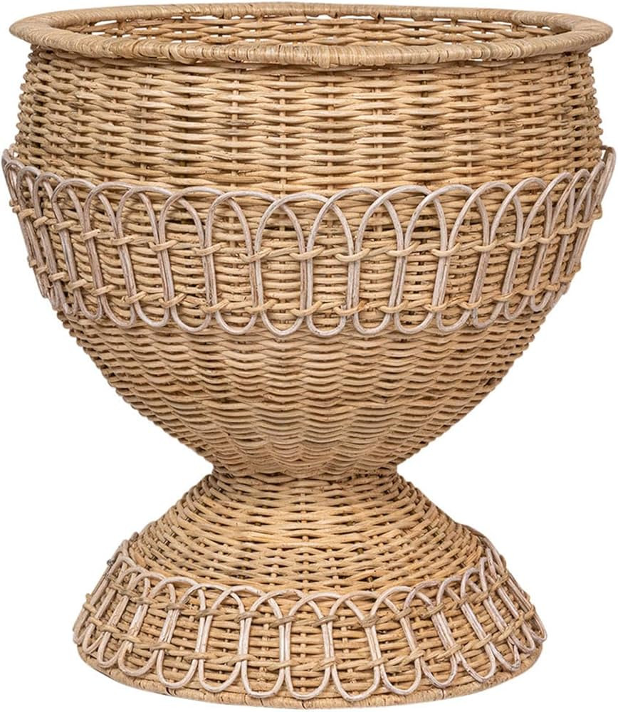Juliska Provence Rattan Medium Urn - Whitewash | Amazon (US)