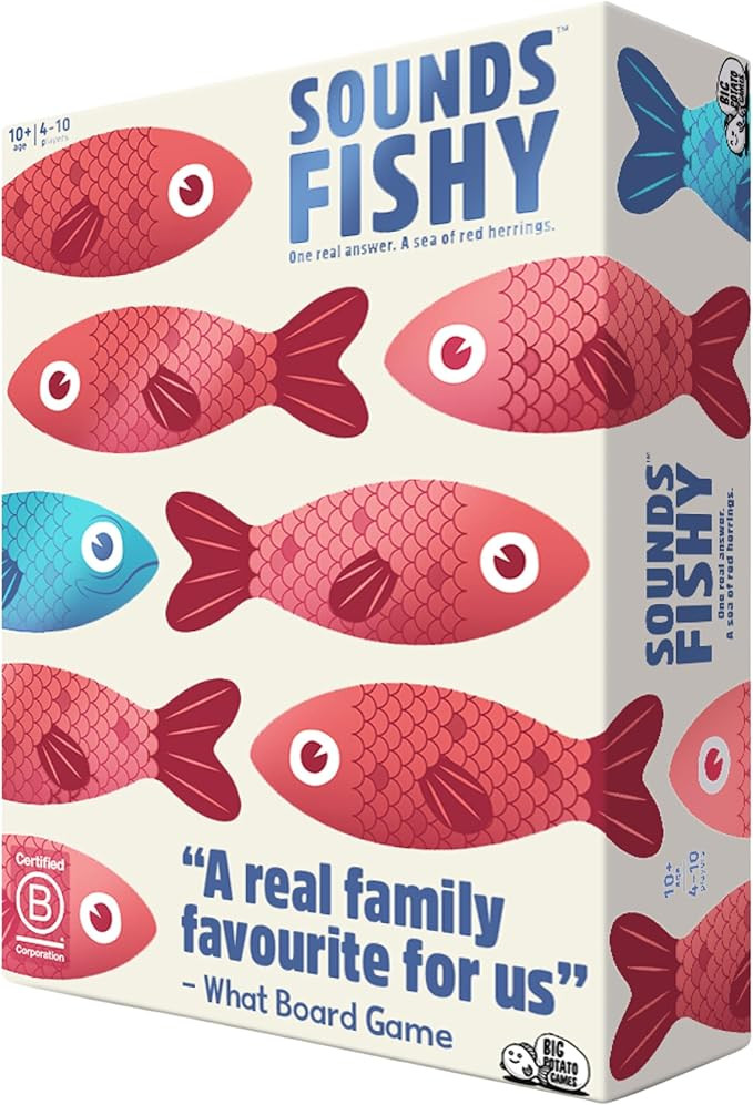 Big Potato Sounds Fishy Board Game: The Bluffing Family Game for Kids 10+ - Best New Family Quiz ... | Amazon (US)
