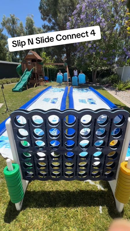 Slip & slide connect four supplies! This game even keeps teens entertained and it’s great for parties, bbqs and family reunions.

#LTKFamily #LTKActive