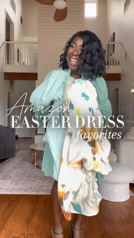 Easter is coming up so fast!! Found these gorgeous dresses on Amazon that are all PERFECT! All super affordable and great quality!!  I ordered a size large in all except the smocked midi- I ordered a medium :). I am  5’1 size 8, 36g.

#LTKstyletip #LTKVideo #LTKfindsunder50