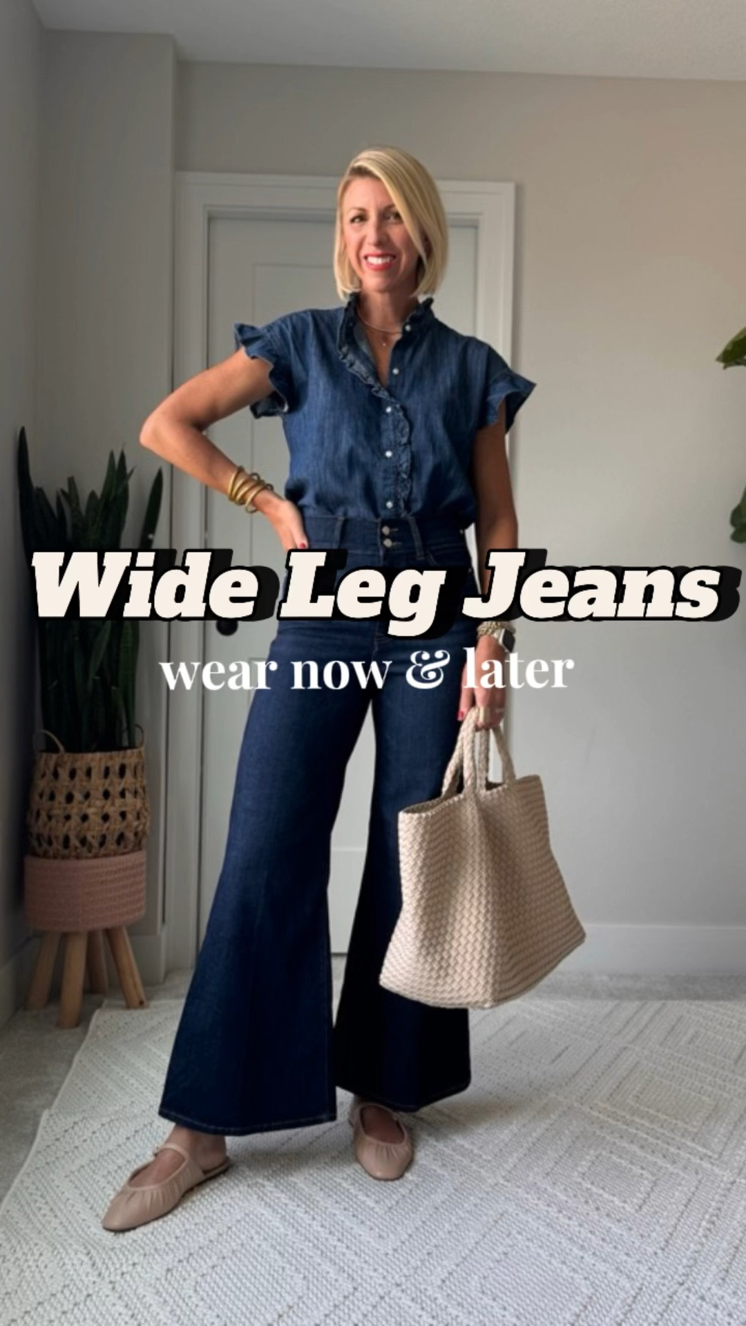 The BEST NSALE jeans are fully stocked & can be worn now in summer and later this fall👏🏻

These have amazing stretch & run true to size. For length reference I’m 5’10” & these hit right at my ankle bone 👍🏻

#LTKStyleTip #LTKVideo #LTKOver40