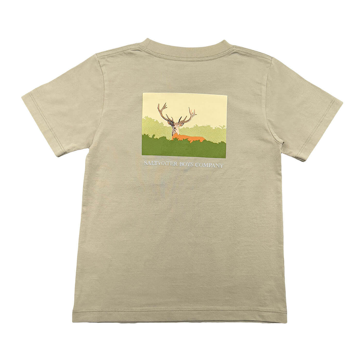 Deer Boys Graphic Tee SS Taupe | Saltwater Boys Company