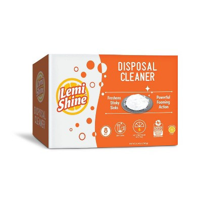 Lemi Shine Lemon Scent Powder Drain Disposal Cleaner - 8ct | Target