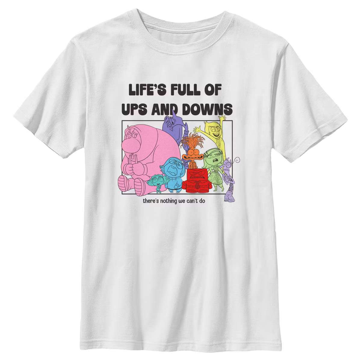 Boy's Inside Out 2 Life's Full of Ups and Downs T-Shirt | Target