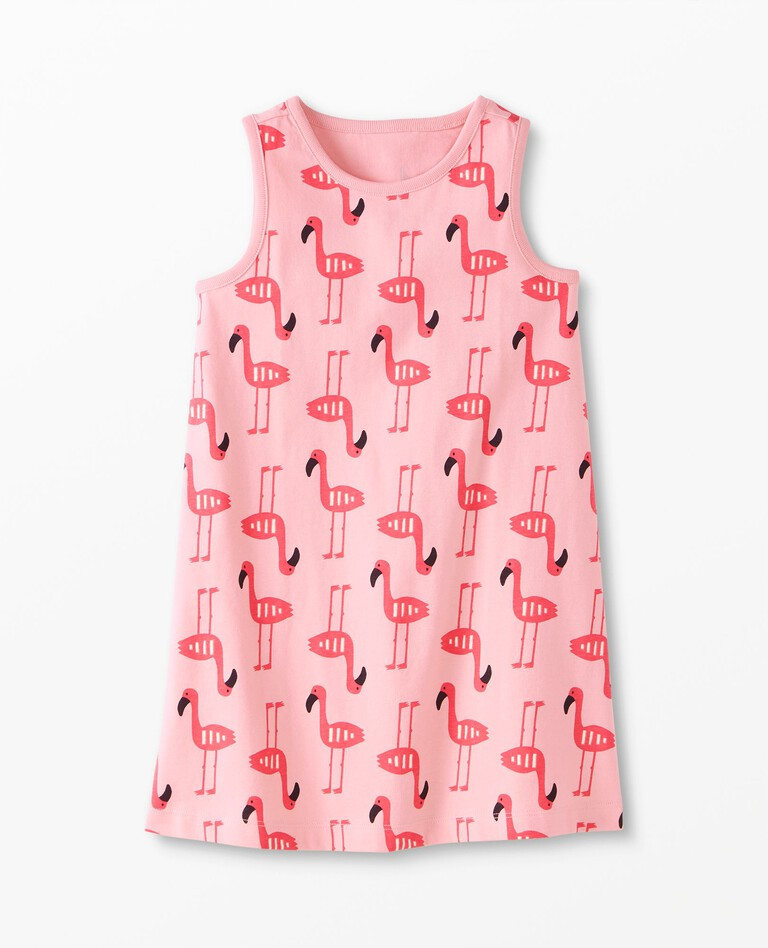 Sleeveless Print Tank Dress | Hanna Andersson
