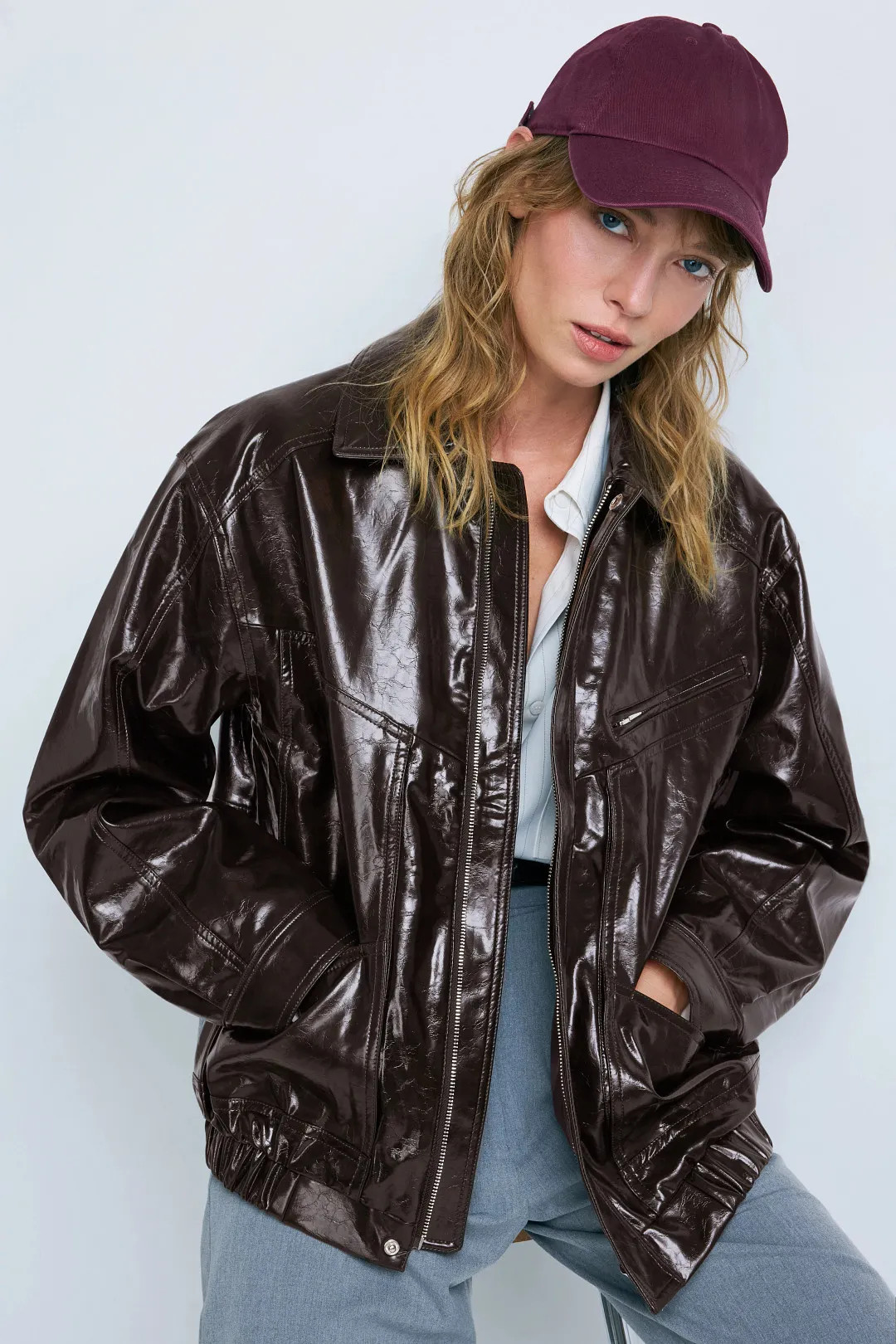 Belix Faux Leather Jacket | Rent the Runway