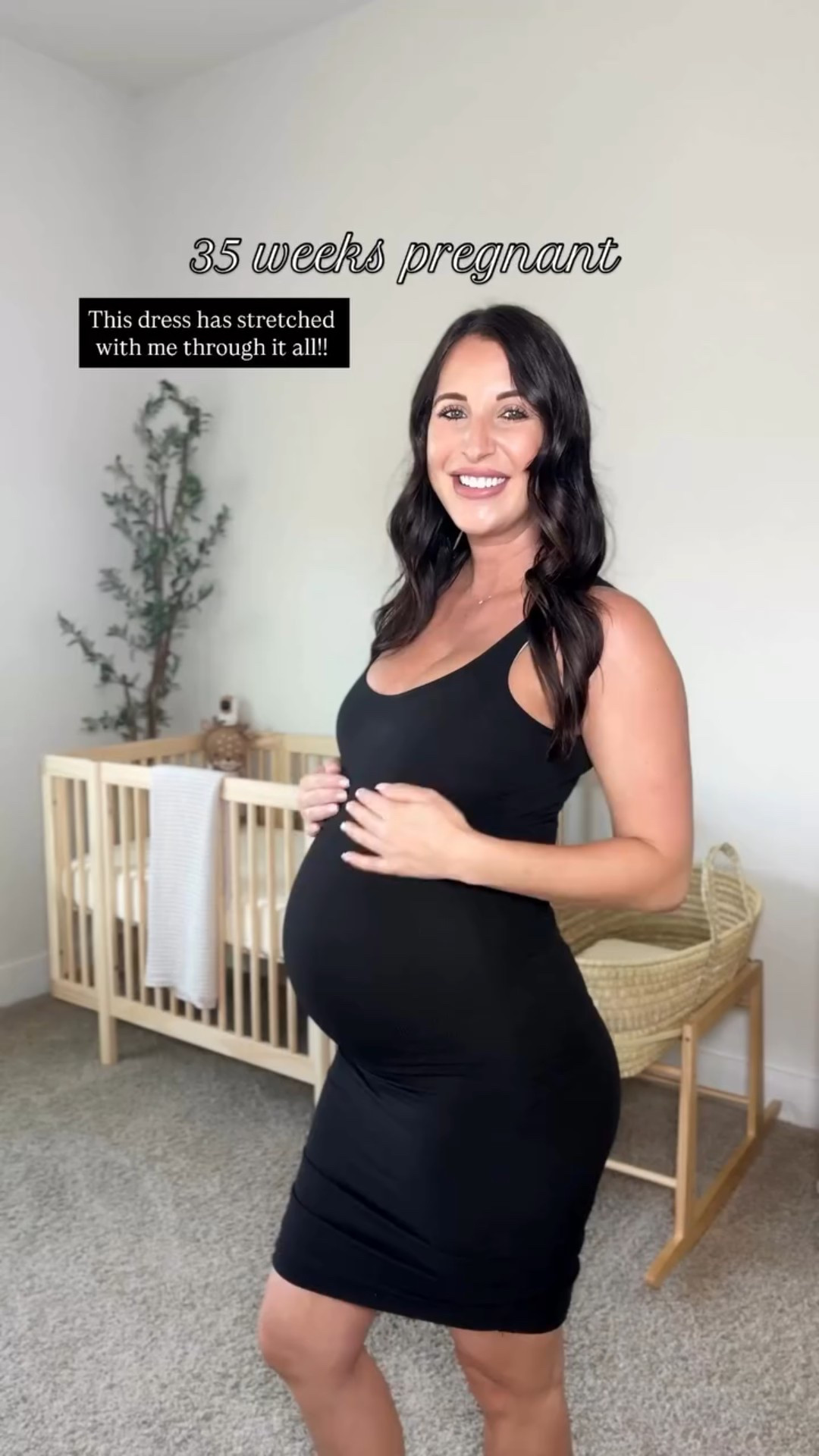 Here I am, 35 weeks pregnant, and this dress has been here with me for all of my pregnancy progress photos - stretching with me lol 😂 

Comment below and I’ll send you the details!
#amazonfashion #amazonfinds #affordablefashion #womensfashion #fashionfinds #amazonstyle #maternity #maternitystyle #maternityfashion #pregnant #pregnancy #pregnancydiary